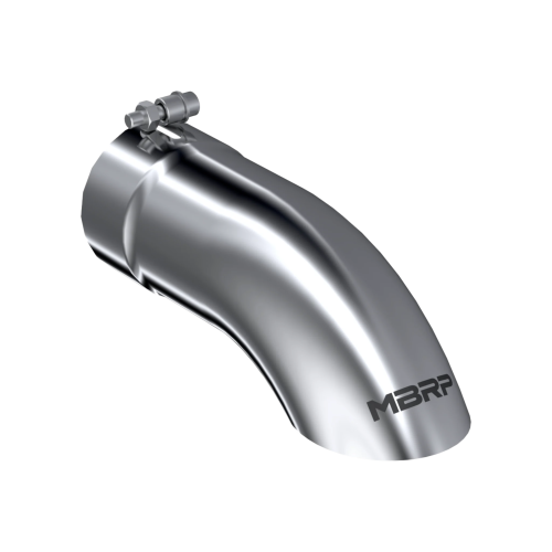 MBRP - MBRP T304 Stainless Steel Tip; 4" OD Turn Down 4" inlet 12" length (Universal Fit)