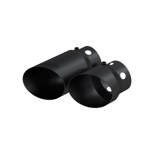 MBRP - MBRP Black-Coated Tip 4" Inlet, 5" Outlet Tip Cover Set - 6.75"; 9.75" length for 2008-2026 Ford F-250/350/450 6.4L/6.7L PowerStroke