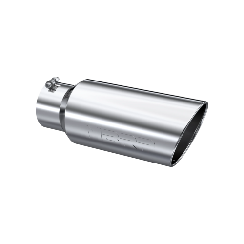 MBRP - MBRP T304 Stainless Steel Tip; 7" OD; Rolled End; 5" ID; 18" length (Universal Fit)
