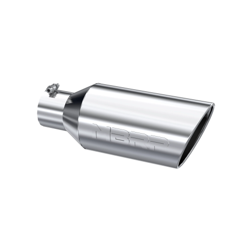 MBRP - MBRP T304 Stainless Steel Tip; 7" OD; Rolled End; 4" ID; 18" length (Universal Fit)