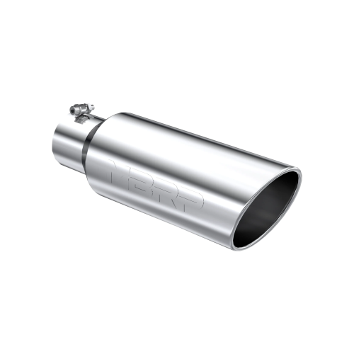 MBRP - MBRP T304 Stainless Steel Tip; 6" OD; Rolled end; 4" ID; 18" length (Universal Fit)