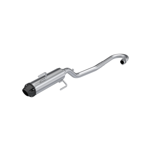 MBRP - MBRP 4" Single Slip-on, Performance Series for Honda (2015-26) Foreman Rubicon 500/520