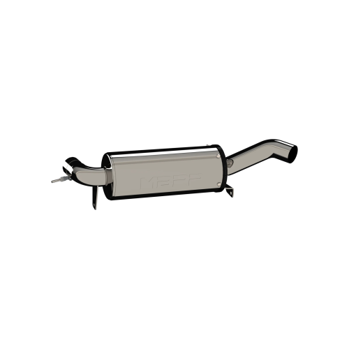 MBRP - MBRP 5" Single Slip-on, Performance Series for Can-Am (2018-21) Maverick Trail 800