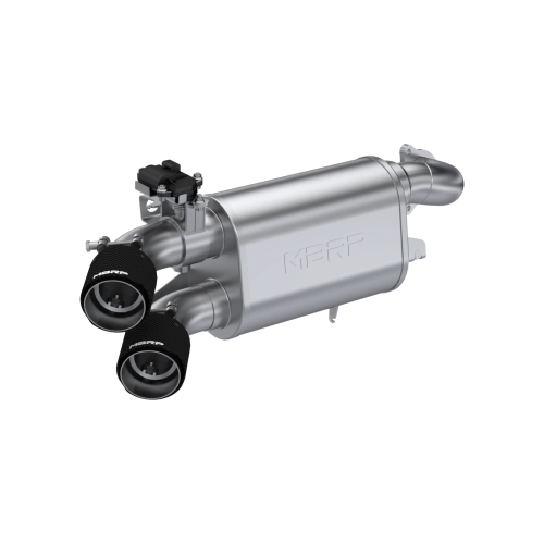 MBRP - MBRP Slip-on, Active Exhaust, Dual out for 2022-2024 Polaris RZR Turbo R