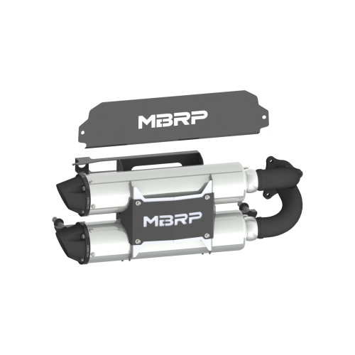 MBRP - MBRP Stacked Dual Slip-on, Performance Series for 2020-2026 Polaris RZR Pro XP