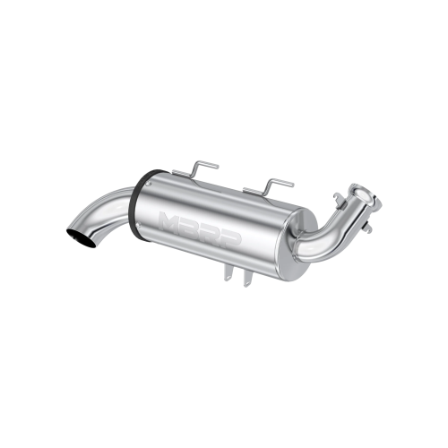 MBRP - MBRP 5" Single Slip-on Exhaust, Performance Series. for Polaris (2011-26) Sportsman Touring 850