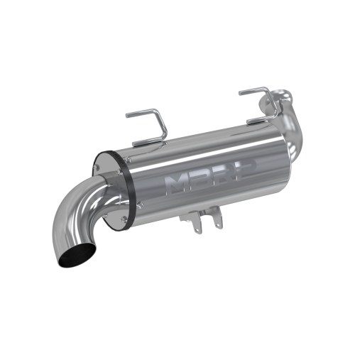 MBRP - MBRP 5" Single Slip-On, Performance Series for Polaris (2017-24) Sportsman XP 1000 High Lifter