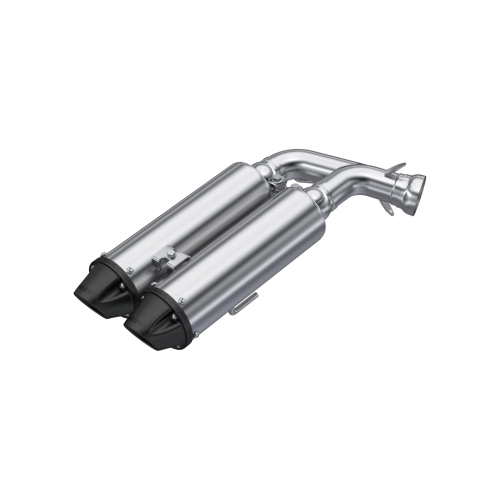 MBRP - MBRP 4" Dual Slip-on, Performance Series for Polaris (2020-26) Sportsman XP 1000S, Scramber XP 1000