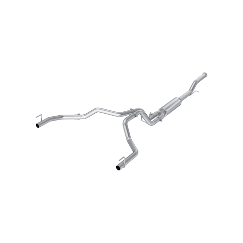 MBRP - MBRP 3" Cat-Back Exhaust for Cadillac (2021-26) Escalades, ESV, 6.2L. Excludes V-Series, 2.5" Dual Split Rear, T304 Stainless