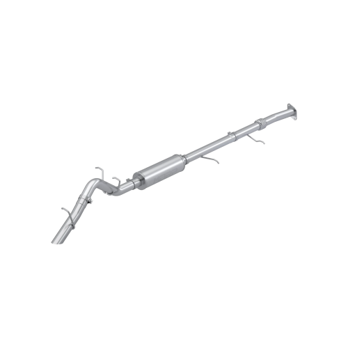 MBRP - MBRP Aluminized, 3" Cat-Back, Single High Clearance Rear Exit for 2023-2026 Chevrolet/GMC Colorado/ Canyon 2.7L Turbo