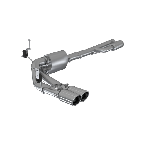 MBRP - MBRP Aluminized Steel 3" Cat Back Pre-Axle Dual Side Exit for 2022 Chevrolet/GMC 1500 Silverado/ Sierra 5.3L (LTD / Limited)