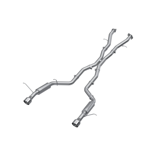 MBRP - MBRP Aluminized Steel, 3" Cat-Back Dual Rear Exit for 2018-2026 Dodge Durango SRT, SRT Hellcat 6.2L/ 6.4L