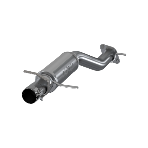 MBRP - MBRP T409 Stainless Steel High Flow 3" Single In/Out Muffler Replacement for 2019-2024 RAM 1500, 5.7L Hemi