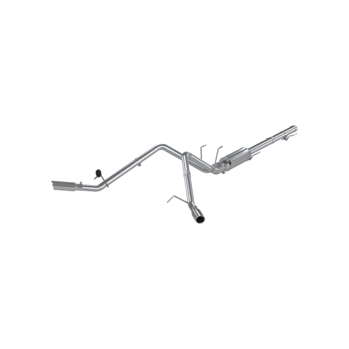 MBRP - MBRP T409 Stainless Steel 2.5" Cat Back Dual Split Side for 2011-2018 RAM 1500 5.7L