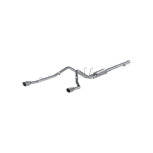 MBRP - MBRP Aluminized Steel 2.5" Cat Back Dual Split Rear for 2019-2024 RAM 1500 Classic 5.7L