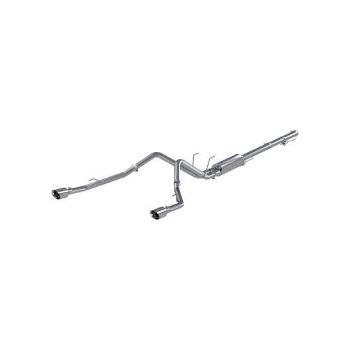 MBRP - MBRP 2.5" Cat Back Exhaust for Dodge (2009-10) Ram 1500 5.7L, Dual Split Rear, T304 Stainless