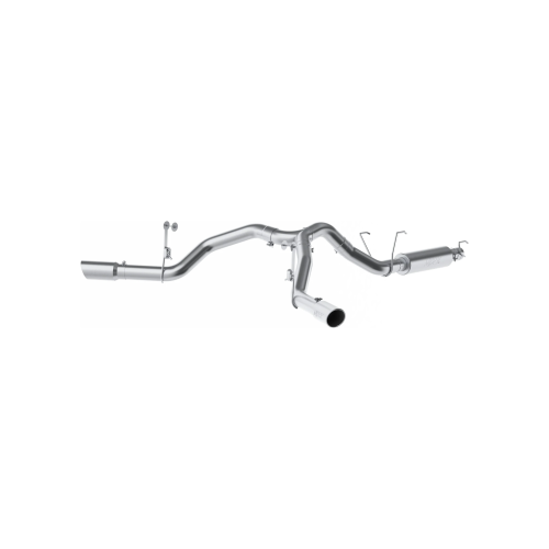 MBRP - MBRP Aluminized Steel 4" Cat Back Dual Split Side Exit for 2014-2026 RAM 2500 6.4L