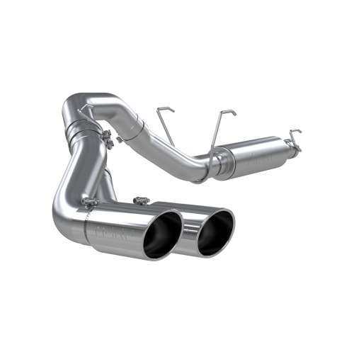MBRP - MBRP T409 Stainless Steel 4" Cat Back Single Side Dual Outlet for 2014-2026 RAM 2500/3500 6.4L