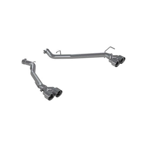 MBRP - MBRP Aluminized Steel, Axle-Back, 2.5" Dual Rear, Quad Tips for 2020-2026 Ford Explorer ST/ Platinum/ King Ranch, Lincoln Aviator, 3.0L EcoBoost