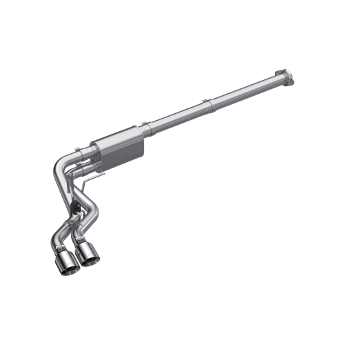 MBRP - MBRP Aluminized Steel, 3" Cat-Back, 2.5" Dual Pre-Axle, Race Profile for 2021-2026 Ford F150, 2.7L EcoBoost, 3.5L EcoBoost, 5.0L
