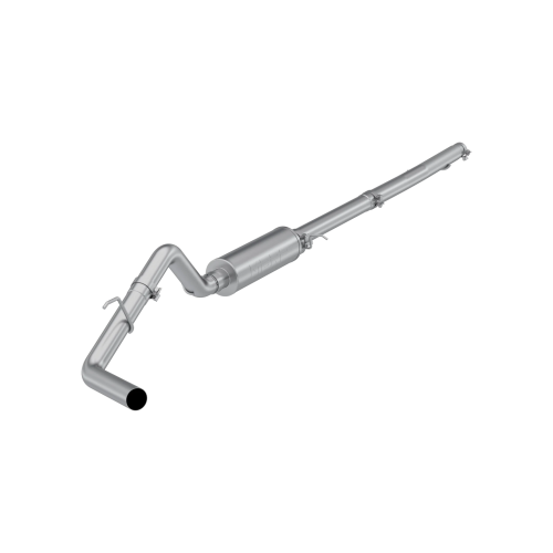 MBRP - MBRP 3" Cat Back Exhaust for Ford (2019-23) Ranger EcoBoost 2.3L, Single Side Exit, Aluminized