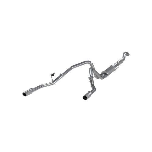 MBRP - MBRP 2.5" Cat Back Exhaust for Ford (2011-14) F-150 5.0L RC-LB, EC/CC-6.5/5.5 box, Dual Rear, Aluminized