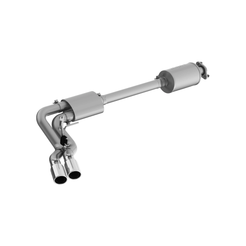 MBRP - MBRP Aluminized Steel 3" Cat Back Pre-Axle Dual Outlet, Street Version for 2015-2020 Ford F-150