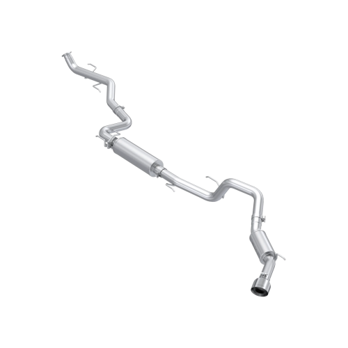 MBRP - MBRP 3" Cat-Back Exhaust for Toyota (2024-26) Tacoma 2.4L (Excl. Leaf Spring Trucks), Single Side Exit, T304 Stainless