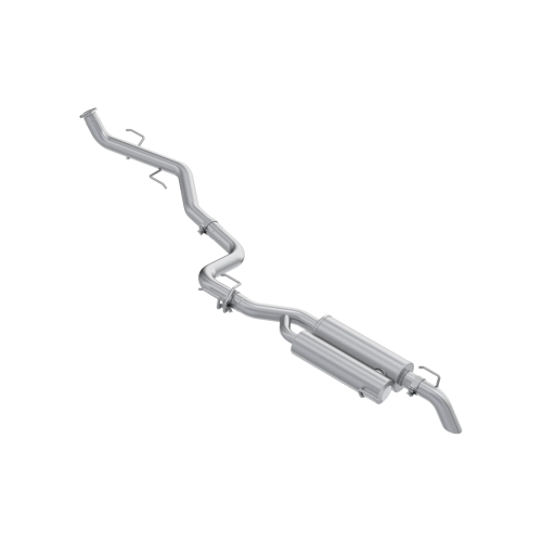 MBRP - MBRP Aluminized Steel 3" Cat-Back, Pre-Axle Turn Down for 2024-2026 Toyota Tacoma 2.4L