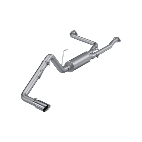 MBRP - MBRP Aluminized Steel, 2.5" Cat-Back, 3" Single Side Exit for 2022-2026 Nissan Frontier 3.8L