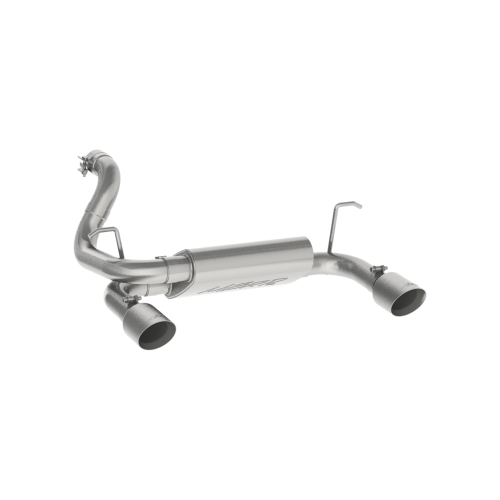 MBRP - MBRP 2.5" Axle Back Exhaust for Jeep (2018-26) Wrangler (JL) 2-DR/4-DR, 3.6L, Dual Rear Exit, Aluminized