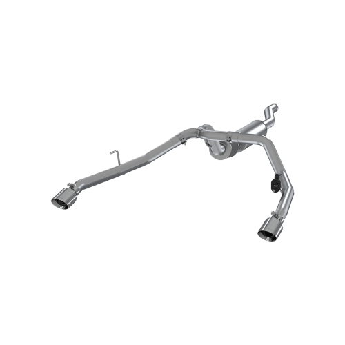 MBRP - MBRP T304 Stainless Steel 2.5" Cat Back Dual Rear Exit for 2020-2026 Jeep Gladiator (JT), 3.6L