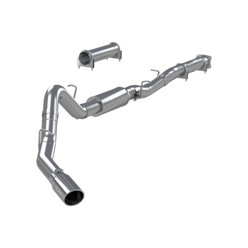 MBRP - MBRP Aluminized Steel 4" Cat Back Single Side for 2001-2005 Chevrolet/GMC 2500/3500 Duramax, EC/CC