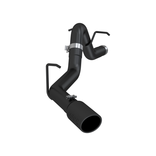 MBRP - MBRP Black-Coated Aluminized Steel 3" Filter Back Single Side for 2016-2022 Chevrolet/GMC Colorado / Canyon / Duramax 2.8L