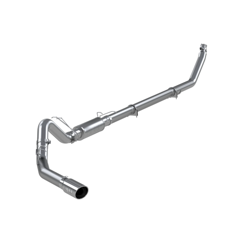 MBRP - MBRP Aluminized Steel Turbo Back 4" Single Side for 1998-2002 Dodge Ram 2500/3500 5.9L Cummins; Turbo Back
