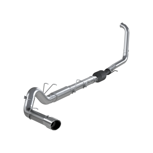 MBRP - MBRP Aluminized Steel, 5" Turbo Back, Single Side Exit (Retains Factory or Approved Catalytic Convertor) for 2003-2007 Ford F-250/350 6.0L