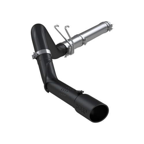 MBRP - MBRP Black-Coated Aluminized Steel 4" Filter Back Single Side Exit for 2008-2010 Ford F-250/350/450 6.4L Powerstroke
