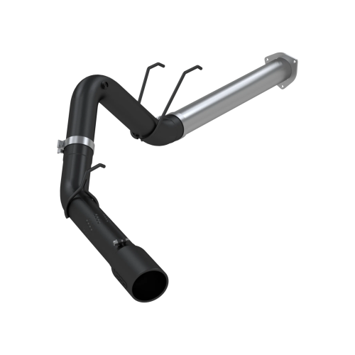 MBRP - MBRP Black-Coated Aluminized Steel 4" Filter Back Single for 2017-2026 Ford F-250/350/450 6.7L