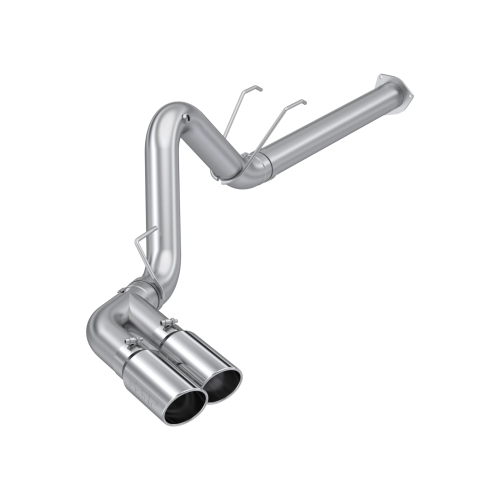 MBRP - MBRP T409 Stainless Steel 4" Filter Back Single Side Dual Exit for 2017-2026 Ford F-250/350/450 6.7L