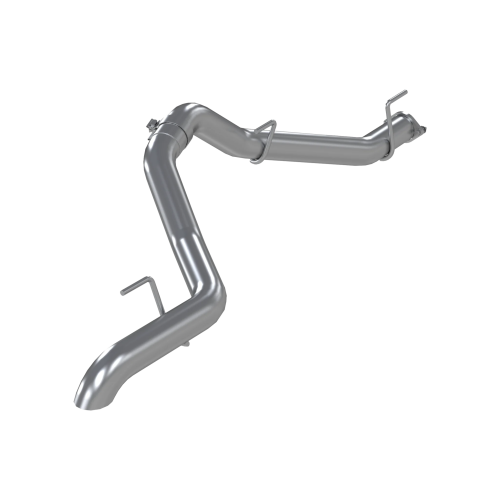 MBRP - MBRP T409 Stainless Steel 3" Filter Back, Rear Turn Down for 2021-2023 Jeep GLADIATOR (JT), ECODIESEL