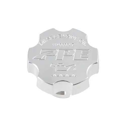Pacific Performance Engineering - PPE Billet Aluminum Engine Oil Filler Cap for Chevy/GMC (2017-26) 3.0L/6.6L Duramax (Raw)