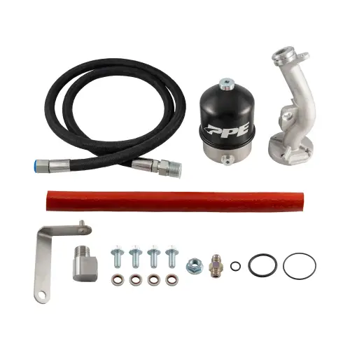 Pacific Performance Engineering - PPE Oil Centrifuge Filtration Kit for Chevy/GMC (2001-10) 6.6L Duramax