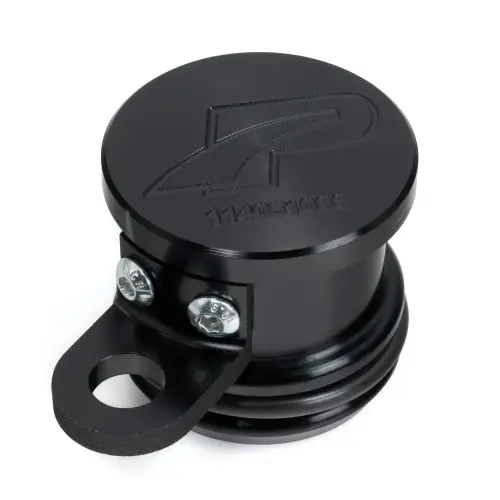Pacific Performance Engineering - PPE Engine Oil Fill Delete Plug for Chevy/GMC (2001-19) 6.6L Duramax (Black)