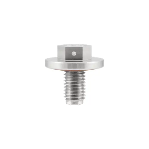 Pacific Performance Engineering - PPE Stainless Steel Drain Plug with Integrated Magnet and M12-1.75 Threads, for Stamped Steel Pans