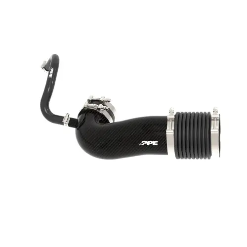 Pacific Performance Engineering - PPE Zilla Carbon Fiber Intake Tube for Chevy/GMC (2019-26) 5.3L/6.2L Duramax 1500/SUV (Carbon Weave)