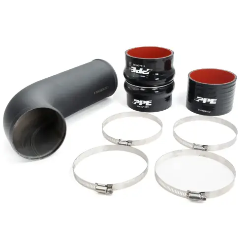 Pacific Performance Engineering - PPE Turbo Inlet Upgrade Kit for Chevy/GMC (2017-19) 6.6L Duramax (Black)
