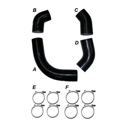 Pacific Performance Engineering - PPE Intercooler Charge Pipe Boot Kit for Chevy/GMC (2001) 6.6L Duramax LB7