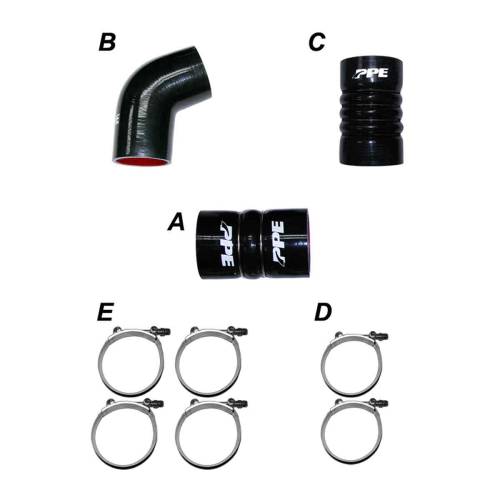 Pacific Performance Engineering - PPE Intercooler Charge Pipe Boot Kit for Chevy/GMC (2006-10) 6.6L Duramax LBZ/LMM