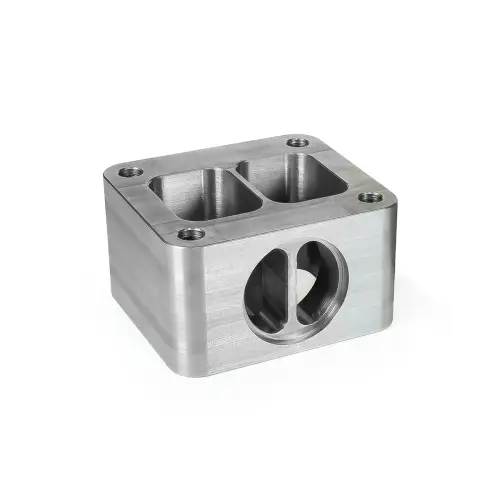 Pacific Performance Engineering - PPE T4 Riser Block for Chevy/GMC 6.6L Duramax (w/ Wastegate Port 2, 3/8" Height)