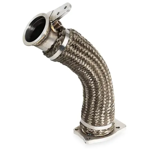 Pacific Performance Engineering - PPE High-Flow Down Pipe for Chevy/GMC (2017-25) 6.6L Duramax LML (304 Stainless Steel)